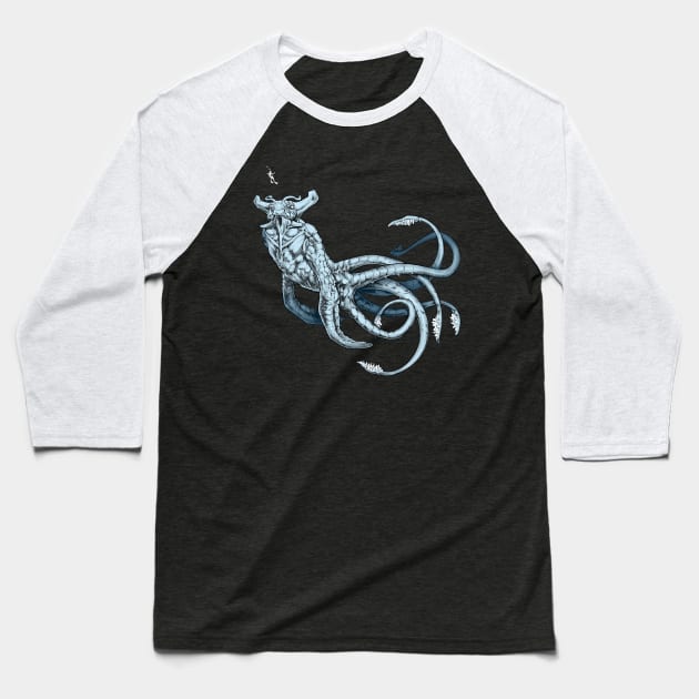 Sea Emperor Baseball T-Shirt by UnknownWorlds